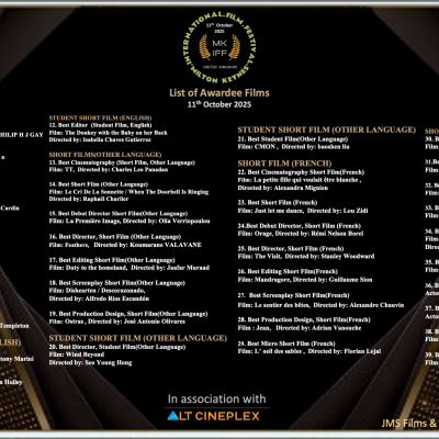 List of awardee films-2025